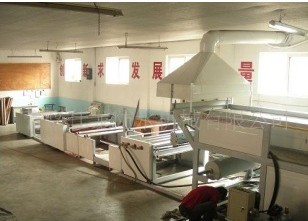 高分子一次成型丙綸、滌綸防水卷材生產線