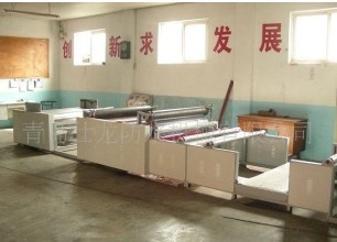 一次成型丙綸、滌綸防水卷材設備生產線