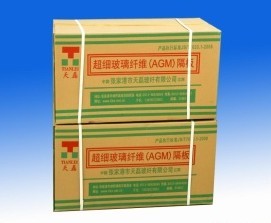高孔率低孔徑AGM超細玻璃纖維蓄電池隔板